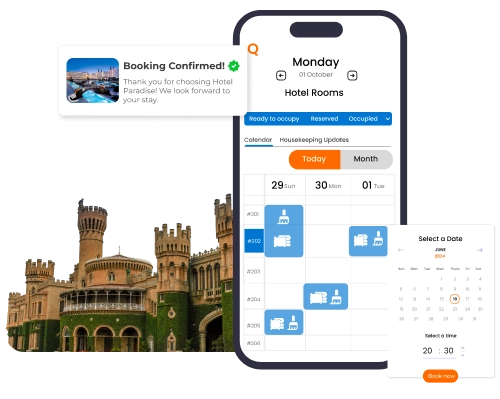 Hotel management PMS software, improving guest experience & simplifying administrative tasks.