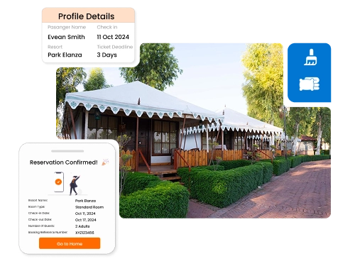 Streamline resort operations in Varanasi with QCloud RMS for bookings, billing, and guest management