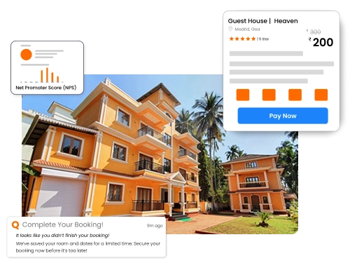 Advanced PMS software for guest houses in Goa to simplify reservations and improve efficiency.