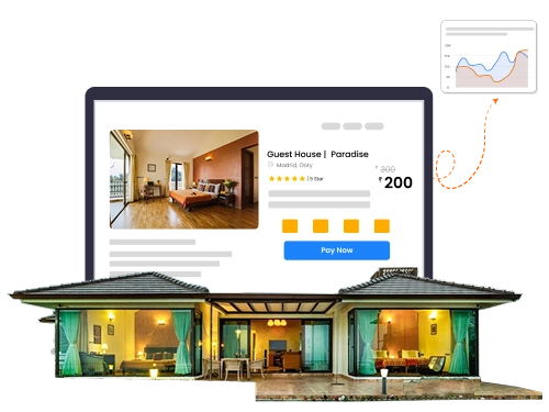 Cloud based hotel management solution for guest houses with easy booking billing & operations