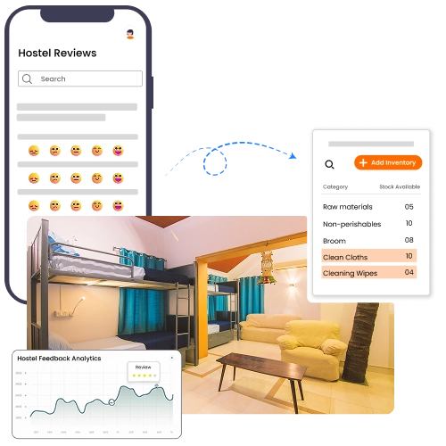 QCloud streamlines student registration, room allocation, fee management, and attendance tracking.
