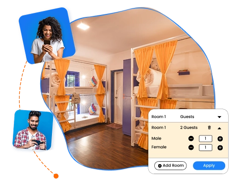 Cloud based hotel management system for hostels with seamless booking billing & management.