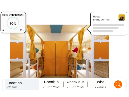 Cloud hotel management system in Amritsar designed for easy hostel operations and bookings