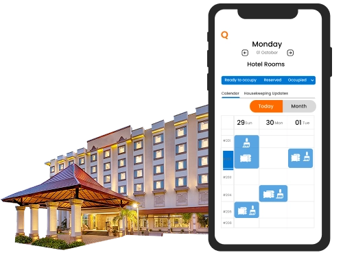 Hotel management software for smooth operations and improved guest satisfaction in Ahmedabad.