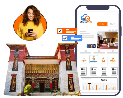 Cloud PMS software for hotels and rentals in Sikkim with full property management features