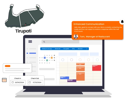 Optimize property operations with top software solutions designed for Tirupati hotels.