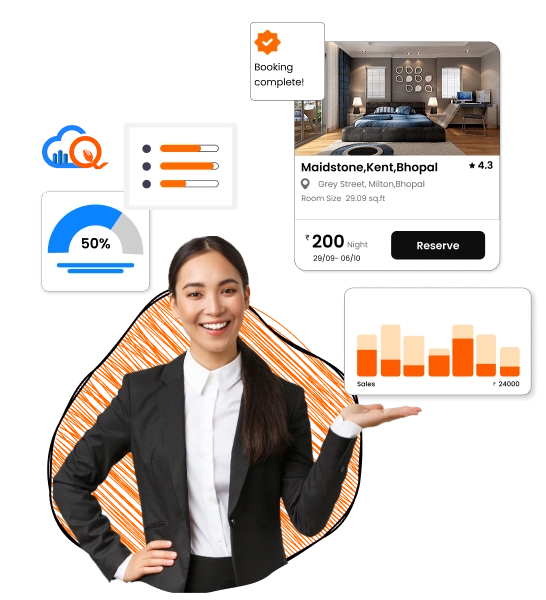 PMS Software Providers For Hotel Management in Bhopal PMS software providers offering best hotel management solutions for seamless operations.
