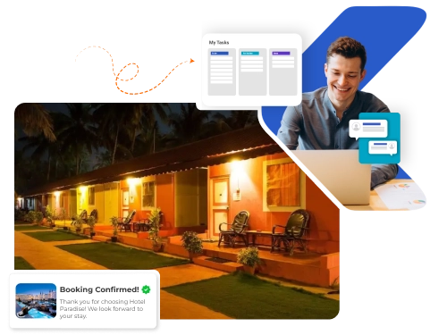 Best Hotel property management software for resorts helps bookings billing & guest services.