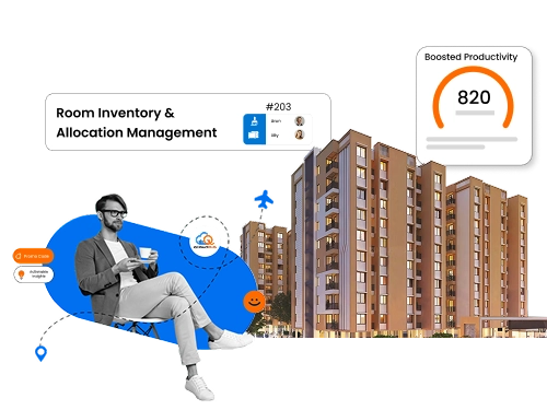 Cloud-based SAMS & HMS ERP streamline booking, billing & operations for Jaipur's serviced apartments