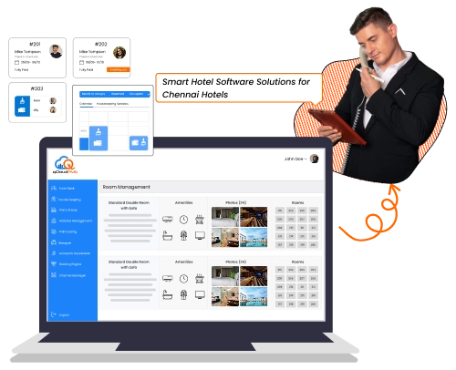 Top hotel property management software system in Chennai for streamlined operations & guest management