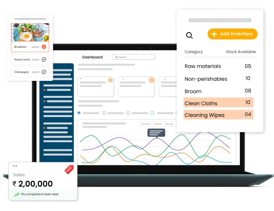 Best restaurant management with automatic operations using our restobar bar restaurant POS software.